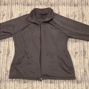 Gray North Face jacket XXL